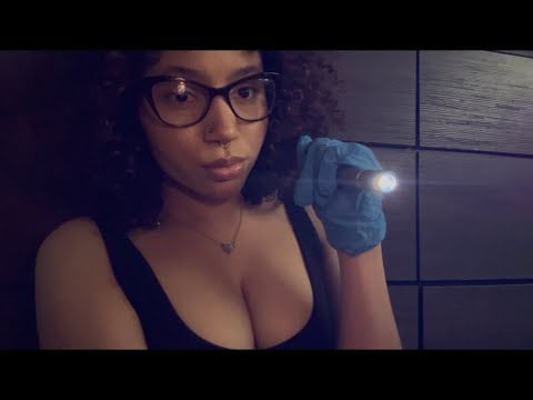 asmr- cranial nerve exam roleplay (my first attempt)