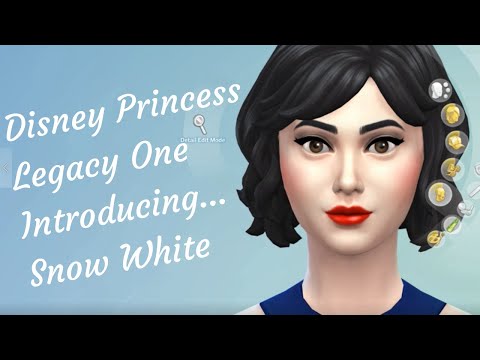 ASMR Disney Princess Legacy Challenge, Part 1: Creating Snow White and her home