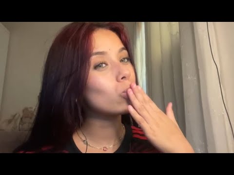 asmr lens licking and mouth sounds👅