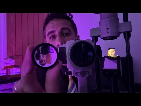 ASMR: Optometrist Investigates for Retinal Detachment (roleplay)