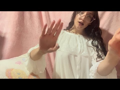 Asmr ~ Fast & Aggressive Mouth & Hand Sounds w Fabric Scratching