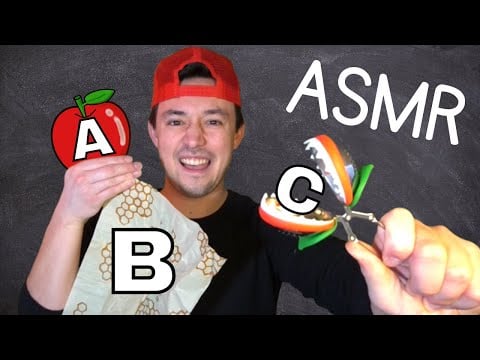 ASMR | ABC Fast ASMR 🍎🐝🌹 | 1+ Hour Background ASMR | Fast and Chaotic ASMR | Cr. @TiptoeTingles