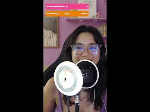 asmr AO VIVO cuidando de você antes de dormir 😌✨