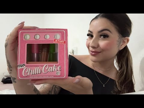 ASMR caseirinho abrindo o chilli cake