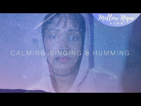 ASMR Calming  Singing & Humming for relaxation + gentle guitar playing