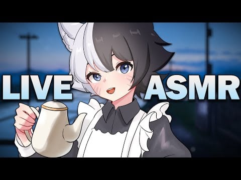 💖 Live 3DIO ASMR | Femboy Relaxation in the Starlit Fields ✨