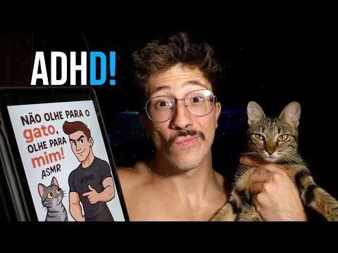 ASMR para PESSOAS que FICAM ENTEDIADAS FACILMENTE | TESTE para ADHD (TDAH) 🥱💤
