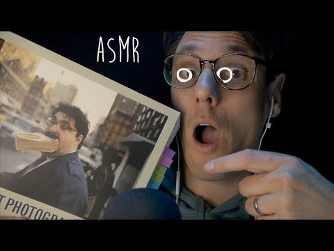 ASMR FR 📸 Papa Écureuil squatte ma chaîne et vous parle de photo de rue