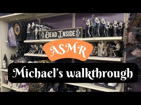 ASMR 👻 Michael’s walkthrough with voiceover ✨ Halloween decor