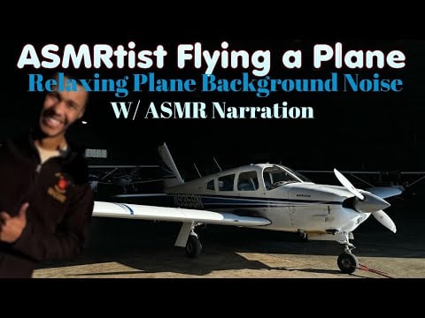 ASMR Airplane Sounds For Study and Sleep | Taking you on a relaxing Flight!