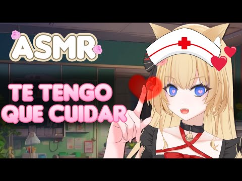 Hoy seré TU ENFERMERA PRIVADA💗 Roleplay ASMR, Susurros suaves, NOVIA ENFERMERA [ESPAÑOL]