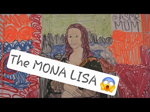 my NEW trigger, doodle pulling. unravelling the MONA LISA? 😱😉 so satisfying!