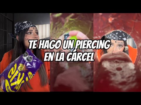 Te hago un piercing en la cárcel 💕 #asmr #humor #asmrrelax #asmrcomedy #piercing #asmrpiercing