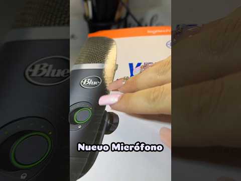 Unboxing nuevo micrófono 🎙️ #asmr