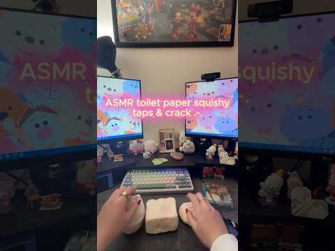 ASMR toilet paper squishy #shorts #shortsvideo