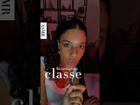 ASMR RP - Bavardages en classe #asmrfr #roleplay #asmr #relax
