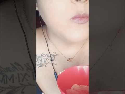 ASMR comiendo Chips flamin hot con crema