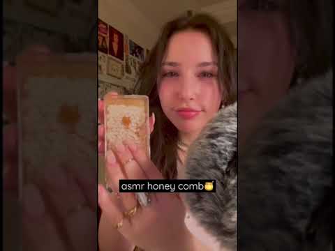 yum! #asmr #asmrhoneycomb  #whisper