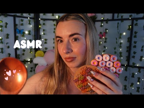 ASMR trigger assortment for sleep ❤️💤 (trigger boards, mic triggers, jellyfish/mouth sounds 👄🪼)