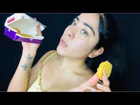 🔥ASMR | COMIENDO “MC DONALDS” 🔥 STORY TIME🔥 “ME BESE CON MI CRUSH”🔥