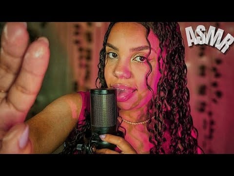 ASMR Spit Painting e Lens Licking Intenso 🫦💦