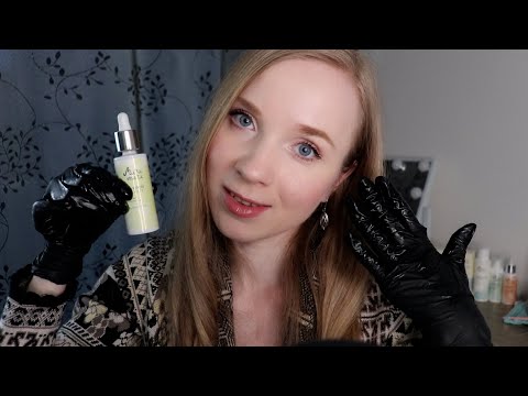 ASMR SUOMI Kasvohoito Roleplay 🧴Kosmetologi Facial Treatment ✨Video Nukahtamiseen ja Rentoutumiseen💤