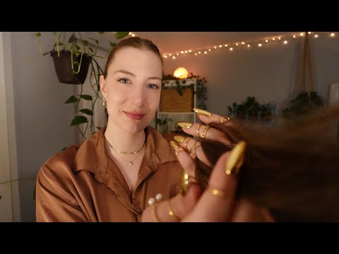 ASMR Hair Brushing & Personal Attention ✨