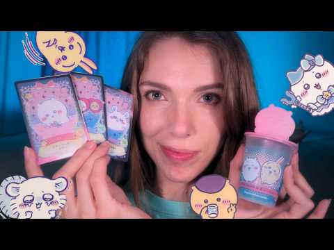 ASMR Making Chiikawa Snacks and Other Cute Crap | Whispered Show and Tell