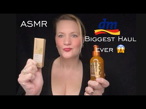 ASMR german ⚠️ Extrem Tingly DM Haul • Show & Tell - What’s in my Shopping Bag - Entspannter Talk