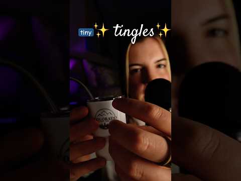 can this tiny cup give you tingles?? #asmr #tinyfood #tingles