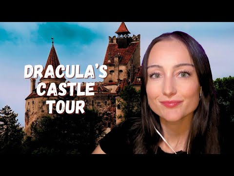 Exploring Dracula’s Castle aka Bran Castle - ASMR Virtual Tour (whispering)