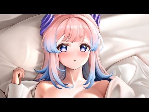 [3DIO ASMR] Gentle Cute Underwater Kisses From Sangonomiya Kokomi (Kisses/Bubble Sounds)