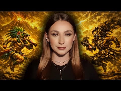 Aztec and Maya Myths Reading in Soft Voice 📖 ASMR for Sleep Compilation