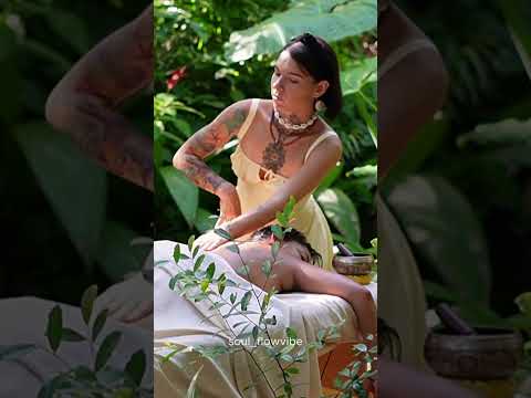 Head & Back Massage | ASMR Nature Sounds @Soul_flowvibe