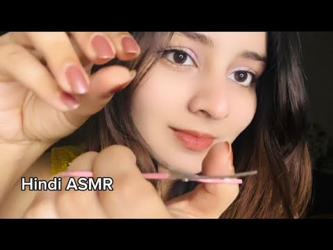 (Hindi ASMR) Weird Bestie Helps you sleep 😴(personal attention, scissors ✂️ sounds)