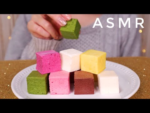 【ASMR/無言】ふわふわギモーヴを食べる音 Eating guimauve