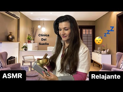 ASMR clínica del SUEÑO 😴 con terapia super RELAJANTE 🔊🎧😴 / ROLEPLAY / EN ESPAÑOL