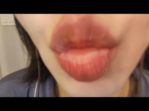 초근접 입술 주의/kissing asmr/kisses/mouth sound/뽀뽀asmr