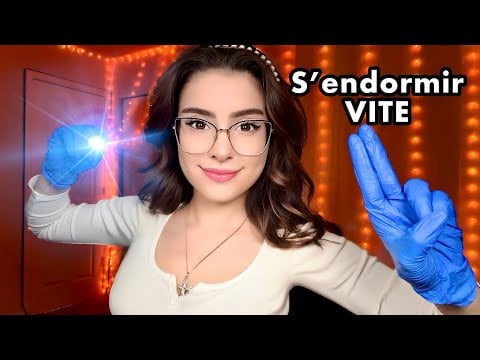 ASMR Examen Du Visage et La Peau VITE 😊 Examen de la Vue, Attention Personelle, Medical Roleplay ♡