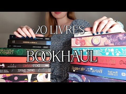 ASMR : ÉNORME BOOK HAUL 300€ 💸 [+ 20 Livres]