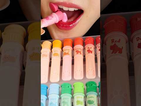 EDIBLE WATER COLOR MUKBANG ASMR