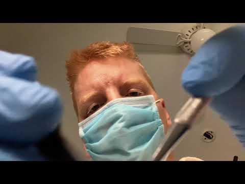 ASMR Dentist Role Play | Dental Scraping and Cleaning