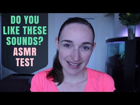 ASMR Trigger Test - What Makes You Tingle?