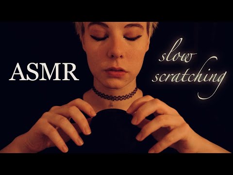 ASMR 3 HOURS | Super Slow Gentle Mic Cover Scratching & Breathing - no talking for Deep Sleep