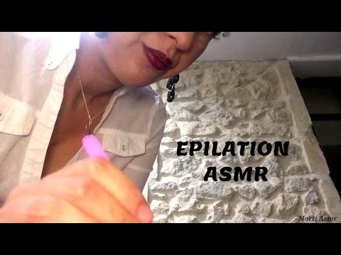 ❤️ ASMR Roleplay - Epilation détente -sons relaxants- chuchotement