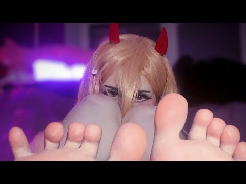 ♡ ASMR Mic Licking / Cosplay Chainsaw Man