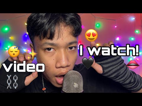 ASMR but it’s a video that I WATCH