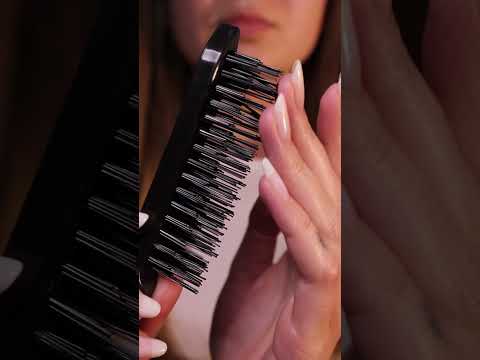 Let’s put your hair up & smooth it out 💕 #asmr #notalking #triggersforsleep #layeredsounds