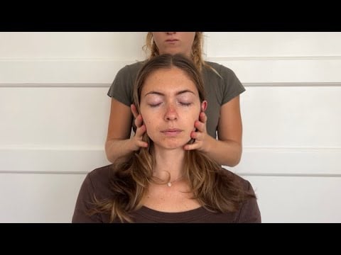 ASMR Firm Hair Play & Oil Massage