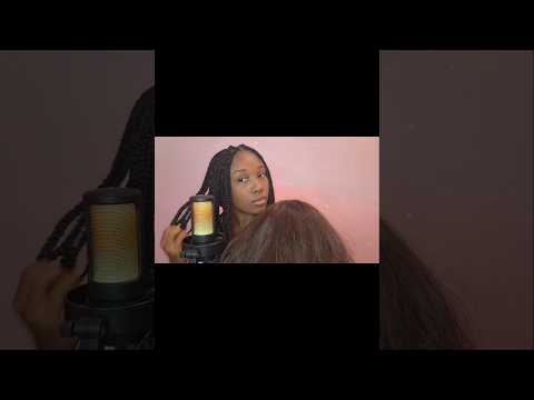 ASMR MEXENDO NAS MINHAS TRANÇAS #asmr #shorts #shortvideo #asmrvideo